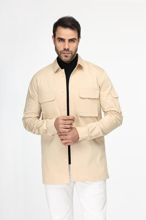 New Fit Shirt Chino Beige