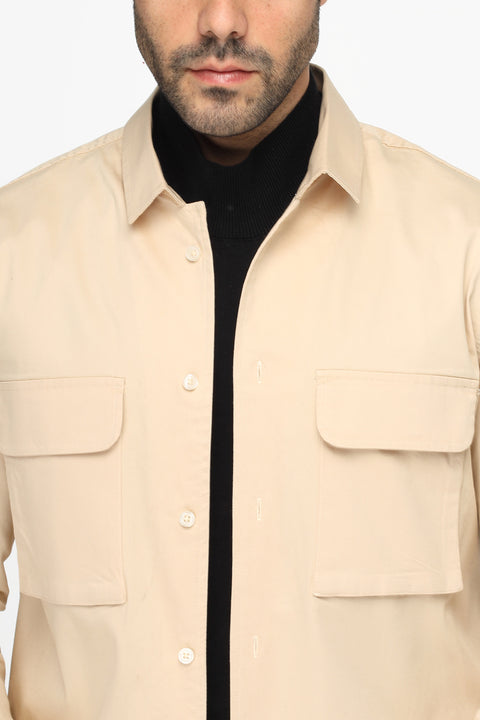 New Fit Shirt Chino Beige