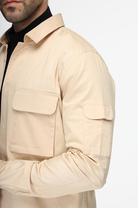 New Fit Shirt Chino Beige