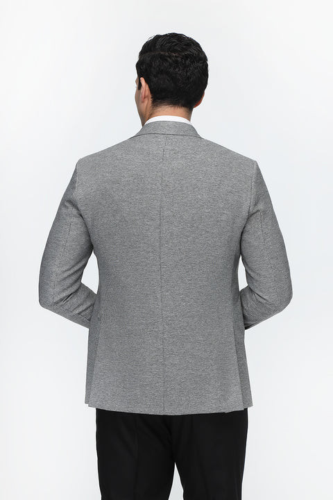 Slim Fit Suit Gray