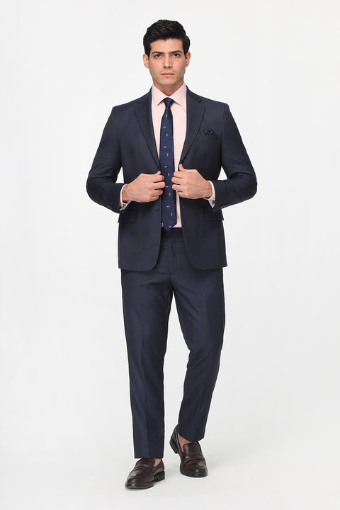 Regular Fit Suit Dark Blue