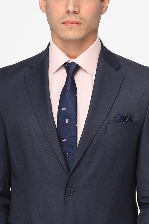 Regular Fit Suit Dark Blue