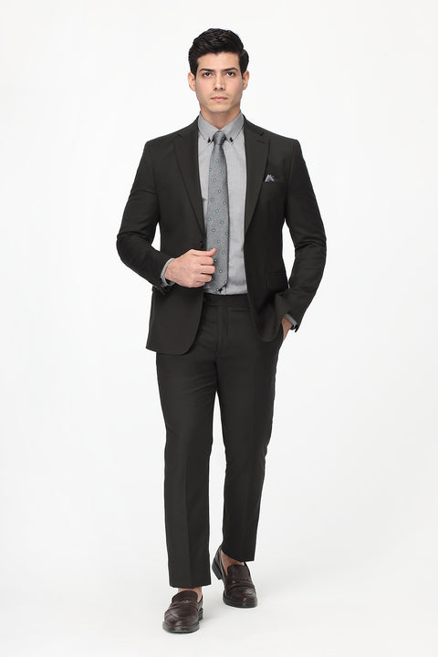 Regular Fit Suit Green