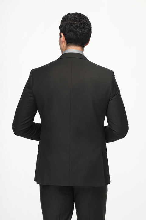 Regular Fit Suit Green