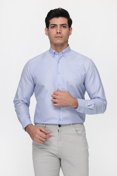 Regular Fit Shirt Medium Blue
