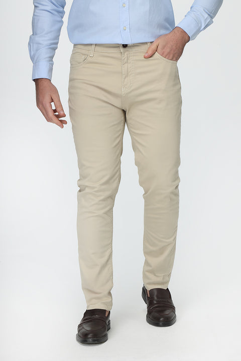 Slim Fit Chino Beige