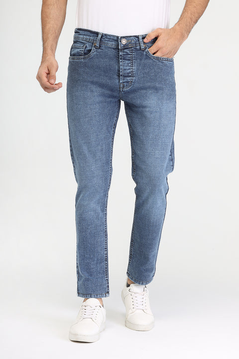 Slim Fit Trousers Jeans Light Blue