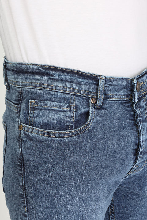 Slim Fit Trousers Jeans Light Blue