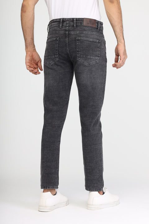 Slim Fit Trousers Jeans Gray