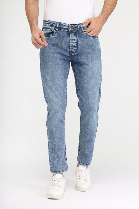 Slim Fit Trousers Jeans Light Blue