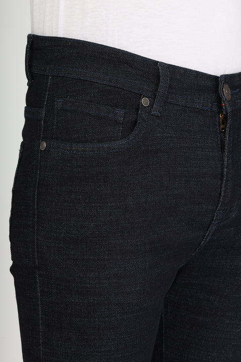 Slim Fit Trousers Dark Blue