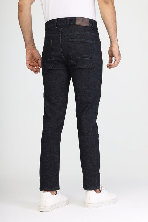 Slim Fit Trousers Dark Blue