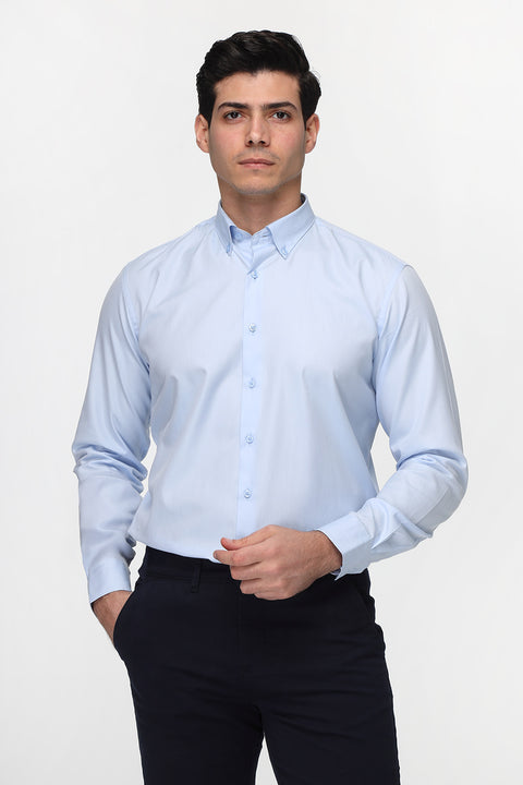 Regular Fit Shirt Medium Blue