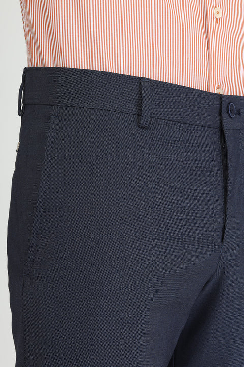 Slim Fit Classic Pants Dark Blue