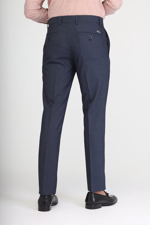 Slim Fit Classic Pants Dark Blue