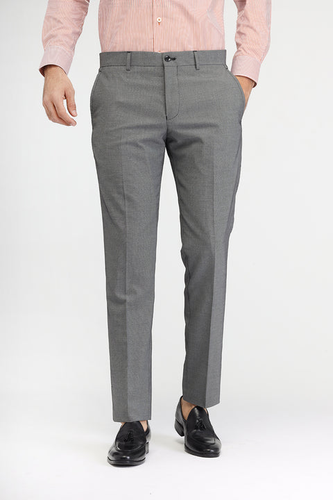 Slim Fit Classic Pants Gray