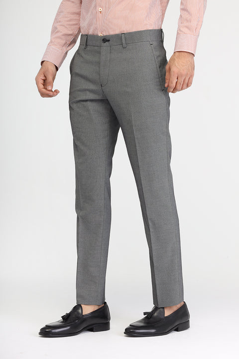 Slim Fit Classic Pants Gray