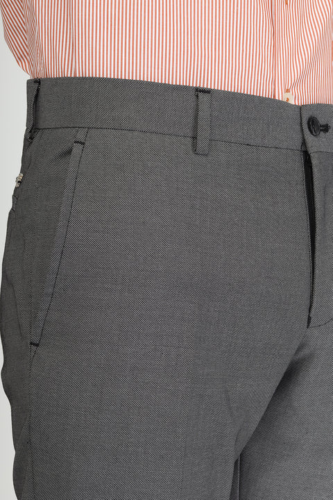 Slim Fit Classic Pants Gray
