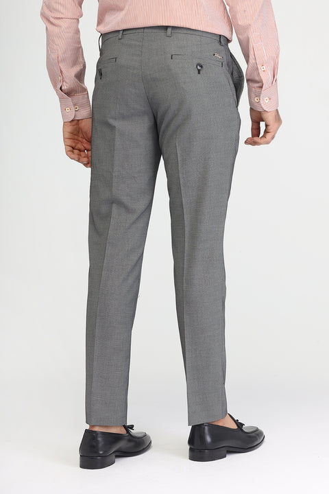 Slim Fit Classic Pants Gray