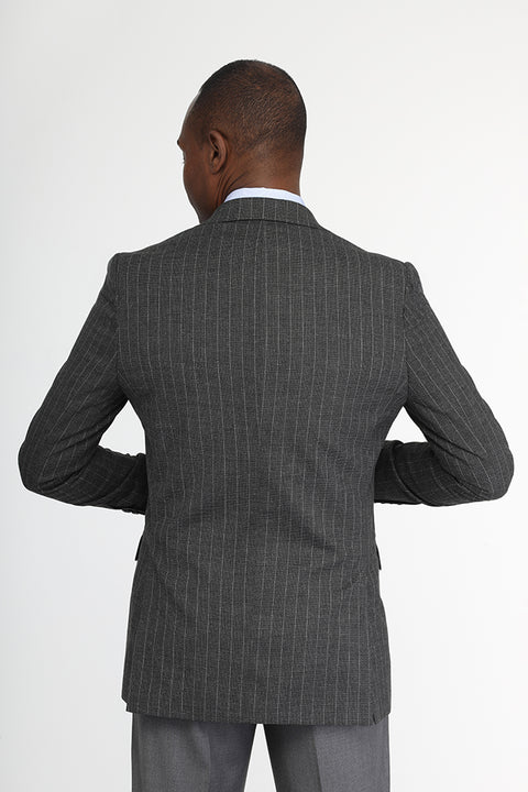 Slim Fit Suit Gray