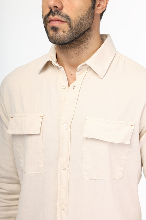 New Fit Shirt Beige