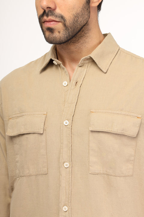 New Fit Shirt Beige