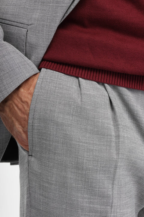 Skinny Fit Suit Gray