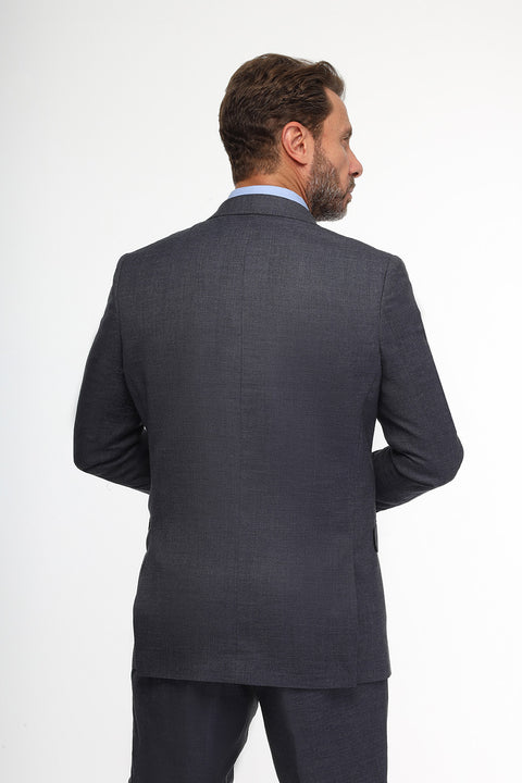 Skinny Fit Suit Dark Blue