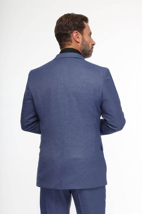 Slim Fit Suit Blue