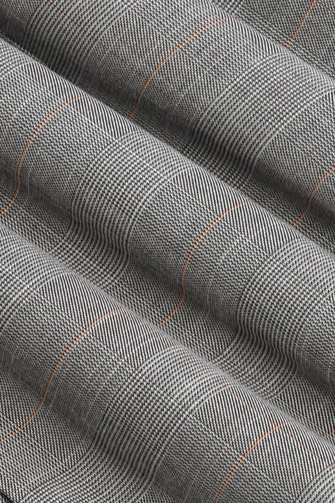 Slim Fit Suit Gray