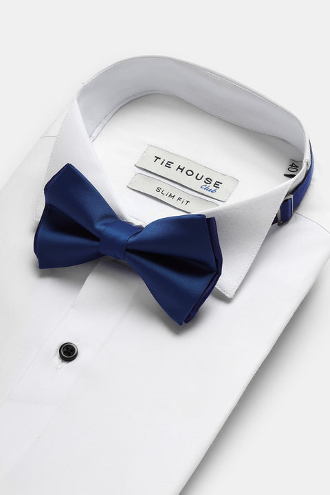 Slim Fit White Evening shirt