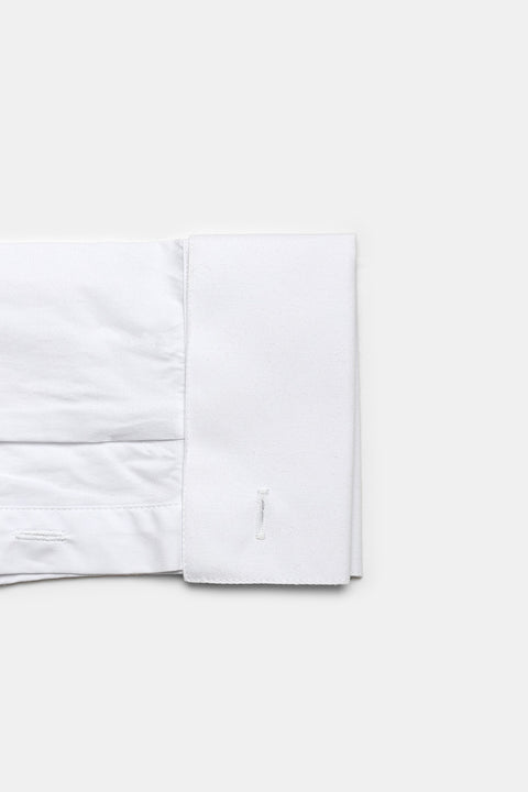 Slim Fit White Evening shirt