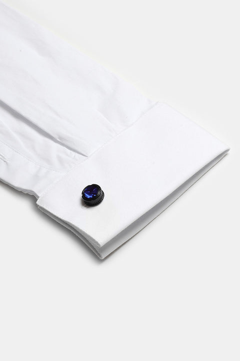 Slim Fit White Evening shirt