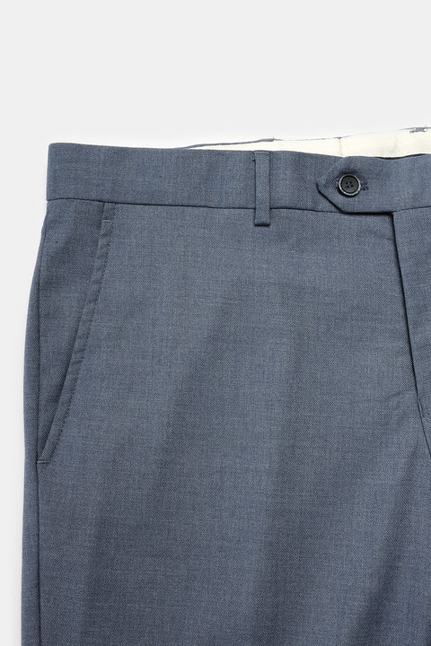 Slim Fit Classic Pants Blue