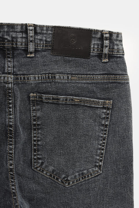 Slim Fit Trousers Gray