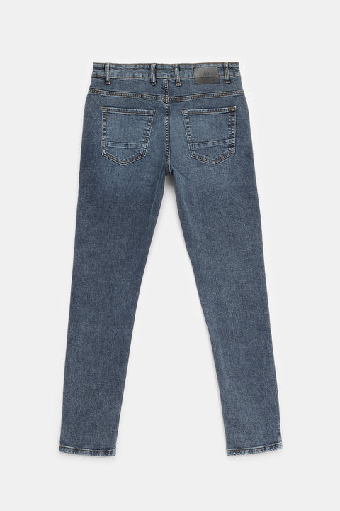 Slim Fit Trousers Jeans Blue