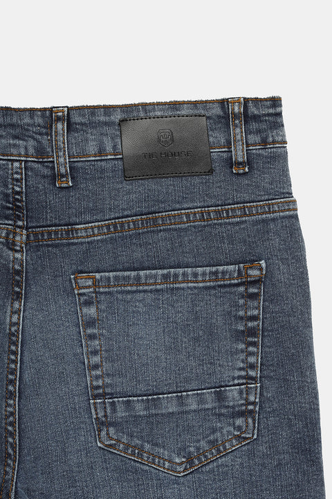 Slim Fit Trousers Jeans Blue