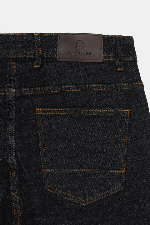Slim Fit Trousers Dark Blue