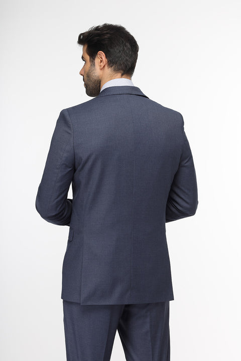 Slim Fit Suit Blue