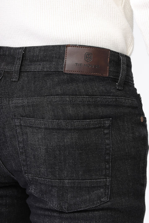 Slim Fit Trousers Jeans Dark Gray