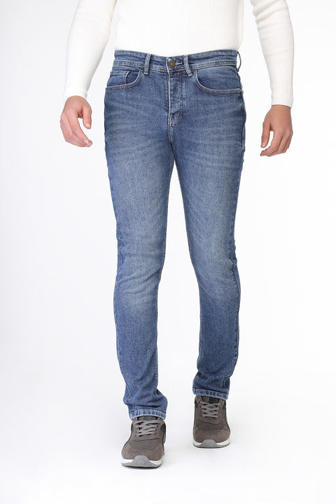 Slim Fit Trousers Jeans Blue