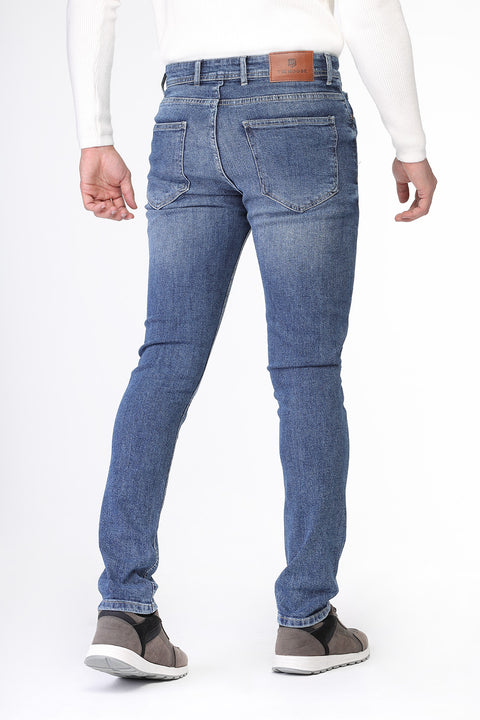 Slim Fit Trousers Jeans Blue