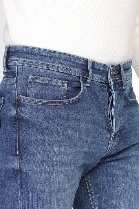 Slim Fit Trousers Jeans Blue