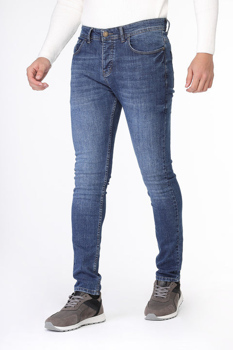 Slim Fit Trousers Jeans Light Blue