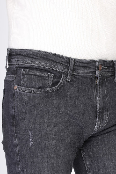 Slim Fit Trousers Jeans Gray