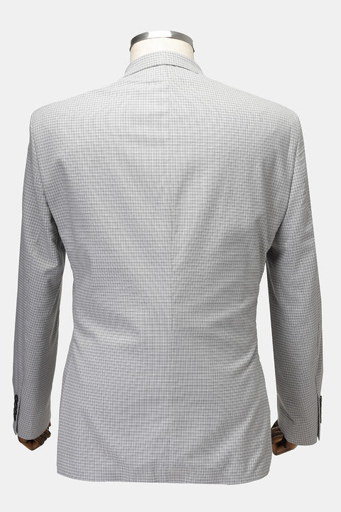 Regular Fit Suit Light Gray