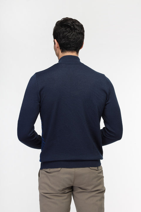 Regular Fit Pullover Dark Blue