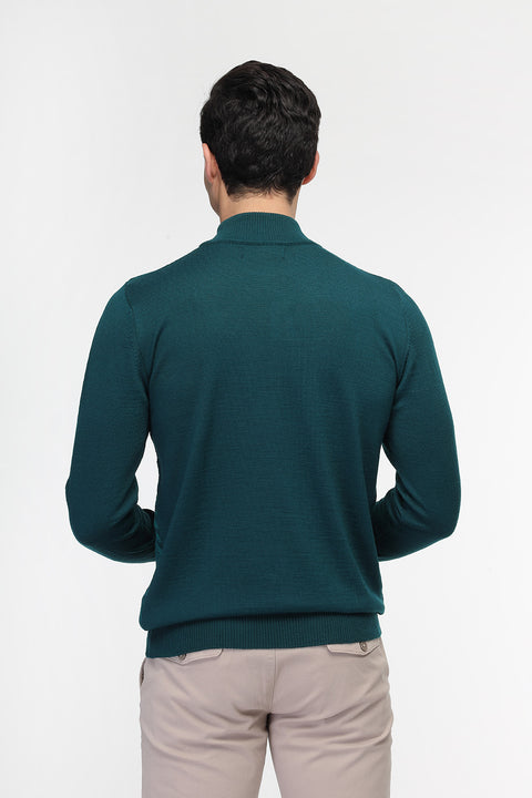 Regular Fit Pullover Green