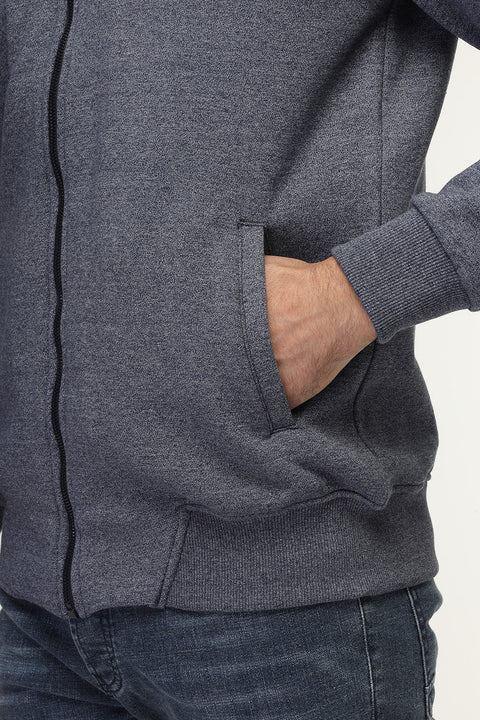 Regular Fit Sweat Shirt Blue