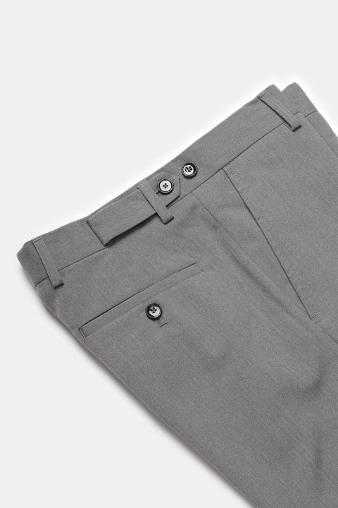Slim Fit Classic Pants Gray